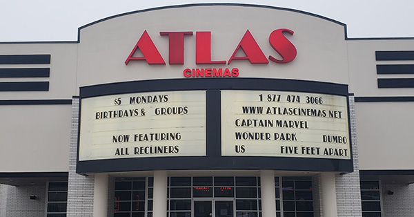 Atlas Cinemas Eastgate 10 - 1345 SOM Center Road, Mayfield Heights, OH 44124