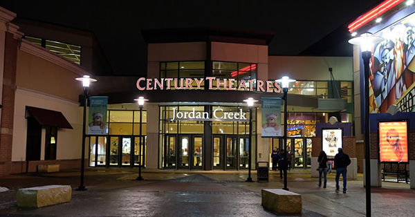 Cinemark Century Jordan Creek 20 and XD - 101 Jordan Creek Parkway, West Des Moines, IA 50266